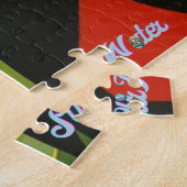 Moeilijke vogelkleur Relax oogpuzzel Legpuzzel (Zijkant)