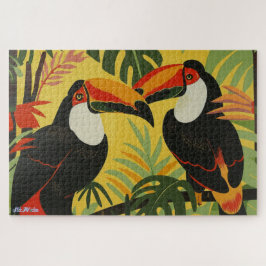 Moeilijke vogelkleur Relax oogpuzzel Legpuzzel