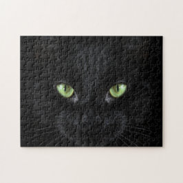 Moeilijke volledig zwarte kat 252 stukken legpuzze legpuzzel