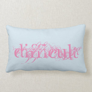 Moeilijke vrouw Pillow Crush Garden Kussen