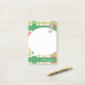 Moeilijke Watermeloen Schotse Ruit Bubbel Post-it Post-it® Notes (Op bureau)