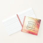 Moeilijke weg leidt tot mooie bestemmingen notitieboek (Binnen)