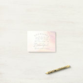 Moeilijke weg leidt tot mooie bestemmingen post-it® notes (Op bureau)