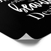 moeilijke weg leidt vaak tot een mooie bestemming poster (Hoek)