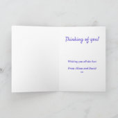 Moeilijke wegen aanmoediging kaart (Binnen)