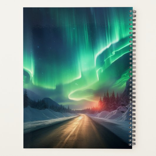 Moeilijke wegen en noorderlicht planner (Achterkant)