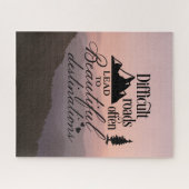 Moeilijke wegen legpuzzel (Horizontaal)