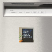 Moeilijke wegen leiden naar mooie bestemmingen magneet (Insitu (Vaatwasser))