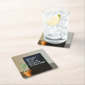 Moeilijke wegen leiden tot prachtige bestemmingen kartonnen onderzetters (Insitu)