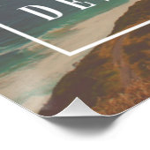 Moeilijke wegen leiden tot prachtige bestemmingen perfect poster (Hoek)