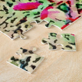 Moeilijke woestijn Red Yucca Puzzle Legpuzzel (Zijkant)