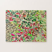 Moeilijke woestijn Red Yucca Puzzle Legpuzzel (Horizontaal)