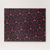 , moeilijke, zich herhalende Patroon Jigsaw Puzzel (Horizontaal)