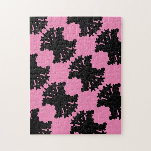 Moeilijke zwarte spur Mirror Puzzle Legpuzzel (Verticaal)