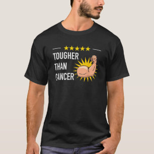 Moeilijker dan kanker overleef niet altijd kanker t-shirt