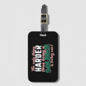 Moeilijker dan van een soldaat te houden - Militai Bagagelabel (Voorkant (verticaal))