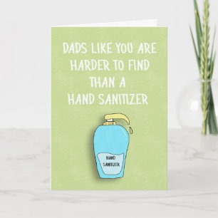 Moeilijker te vinden dan Hand Sanitizer Pa, Humoro Kaart