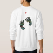 Moeilijkheden gebruiken woord-afbeeldingen voor- e trui (Achterkant)