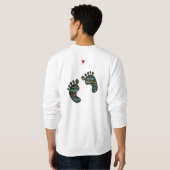 Moeilijkheden gebruiken woord-afbeeldingen voor- e trui (Achterkant volledig)