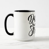 Moeilijkheden maken me sterker mok (Links)