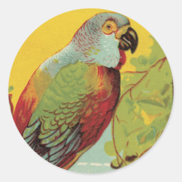 Moeilijkheden met Glas in lood Ronde Sticker