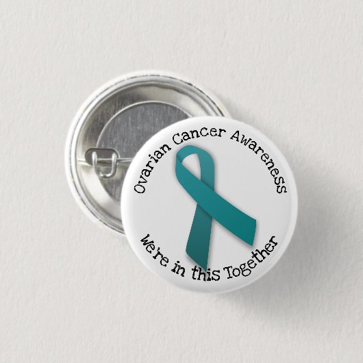 Moeilijkheden tegen eierstokken Pinback-Button Ronde Button 3,2 Cm (Voorkant /achterkant)