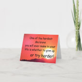 Moeilijkste beslissingen kaart (Voorkant)