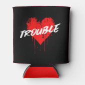 moeite | Druppelende hart Koelbox Blikjeskoeler (Voorkant)