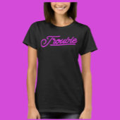 moeite | Neon Script Statement-T-shirt T-shirt