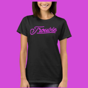 moeite   Neon Script Statement-T-shirt T-shirt