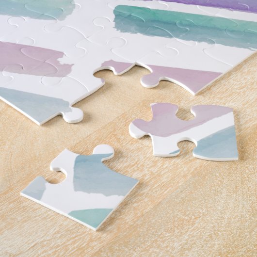 Moeite Pastel Kleuren Puzzels  (Zijkant)