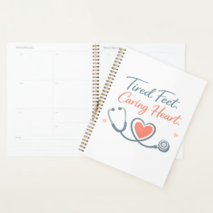 Moeite Voeten Zorgzaam Hart – Verpleegster Waarder Planner