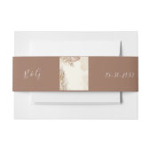 Moeiteloos elegante minimalistische bruiloft uitnodigingen wikkel (Voorkant Voorbeeld)