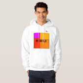moeiteloos minimalisme hoodie (Voorkant volledig)