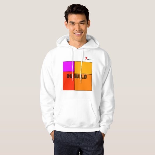 moeiteloos minimalisme hoodie (Voorkant volledig)