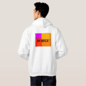 moeiteloos minimalisme hoodie (Achterkant volledig)