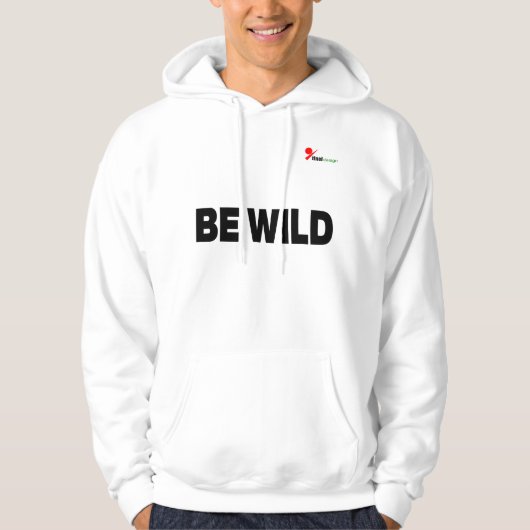 moeiteloos minimalisme hoodie (Voorkant)