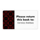 Moeiteloos mooie koekjesplaatjes etiket (Voorkant)