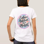 Moeiteloze Charm Vrouwen Basic T-shirt (Achterkant)
