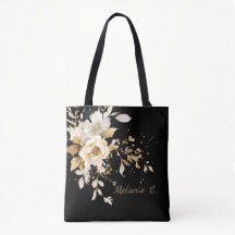 Moeiteloze Elegantie Bloemige Tote