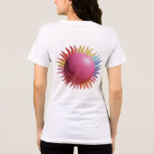 Moeiteloze stijl: Bella + Canvas Tri-Blend voor da Shirt (Achterkant)