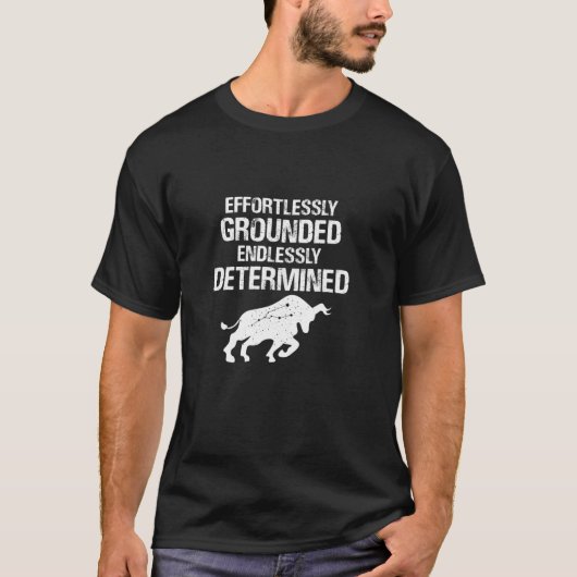 MOEITLOOS GEworteld, ONUITPUTTELIJK VASTBERADEN T-shirt (Voorkant)