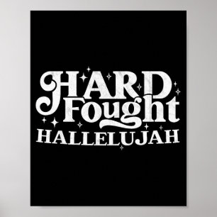 Moeizaam bevochten Hallelujah Poster