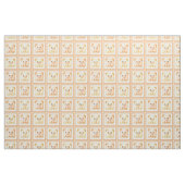 Moeizame honing patchwork teddybeer stof (Fat Quarter)