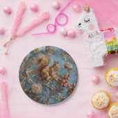 moer-ronde papieren Borden Papieren Bordje (Feest)