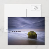 Moeraki Boulders Sunrise Seascape Briefkaart (Voorkant / Achterkant)