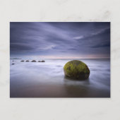Moeraki Boulders Sunrise Seascape Briefkaart (Voorkant)