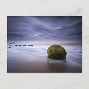 Moeraki Boulders Sunrise Seascape Briefkaart