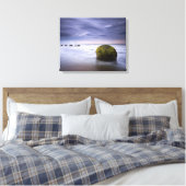 Moeraki Boulders Sunrise Seascape Canvas Afdruk (Insitu (Slaapkamer))