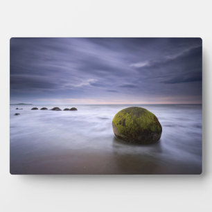 Moeraki Boulders Sunrise Seascape Fotoplaat